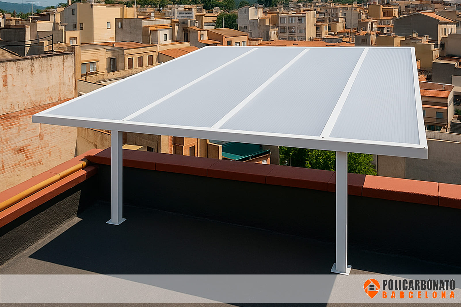 techos de policarbonato para patios interiores